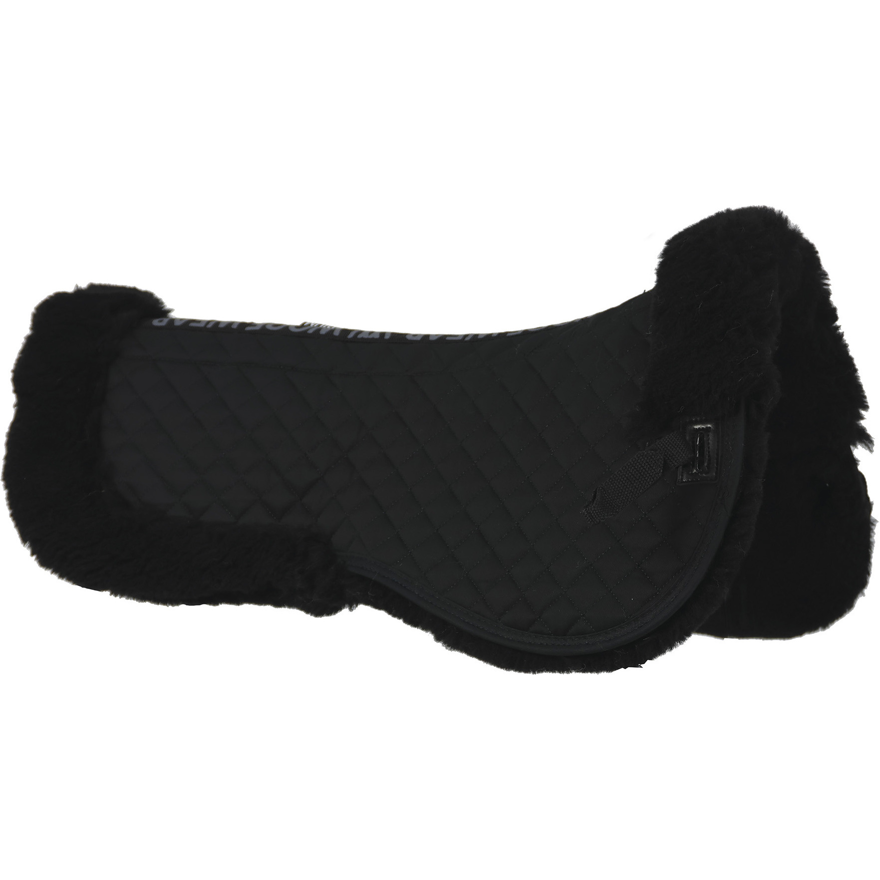 Woof Wear Vision Elegance Sheepskin Half Pad WS0029 - Black